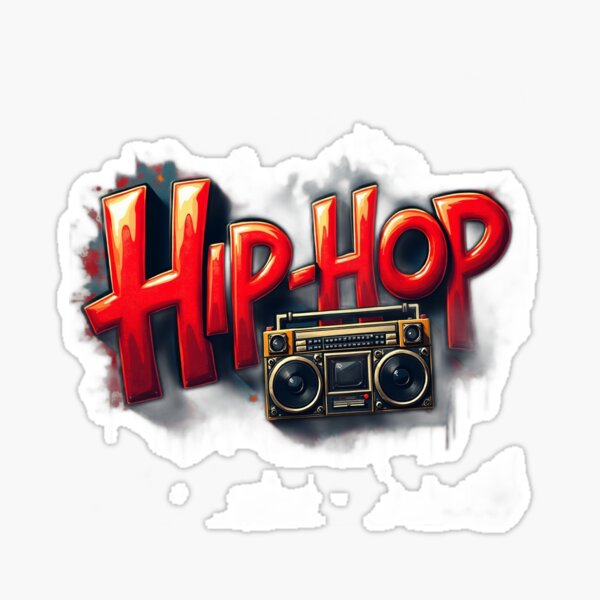 Item preview, Retro 90s Hip-Hop Graffiti Logo Design designed and sold by Souran Designs.