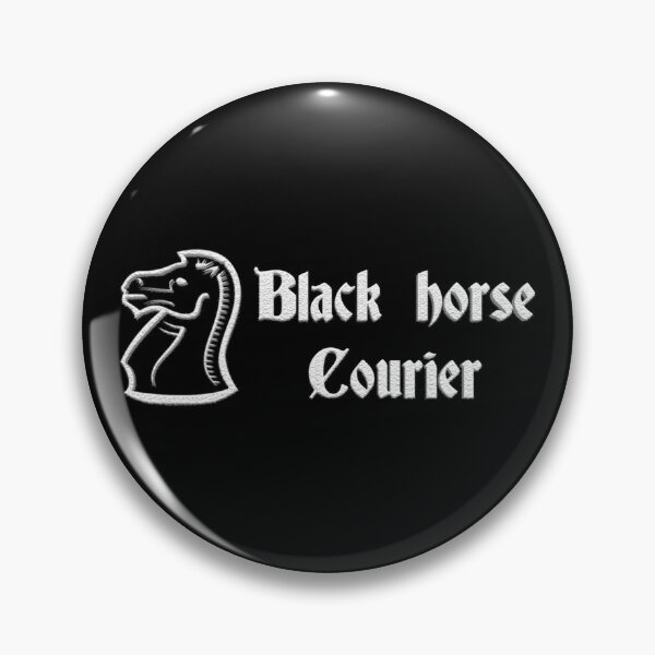 Item preview, Black Horse Courier  designed and sold by savethetshirt.