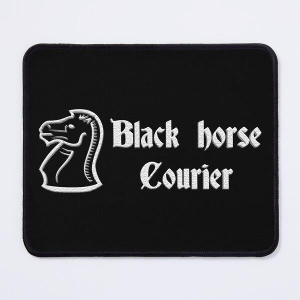 Item preview, Black Horse Courier designed and sold by savethetshirt.