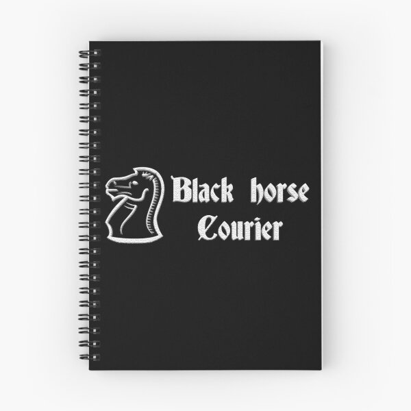 Item preview, Black Horse Courier  designed and sold by savethetshirt.