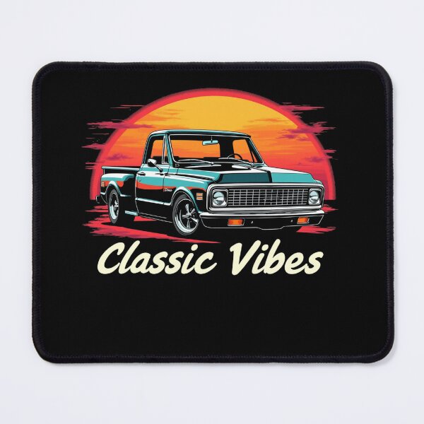 Item preview, Classic Vibes – C10 Chevy Truck Sunset Art designed and sold by TheArtOfCar.