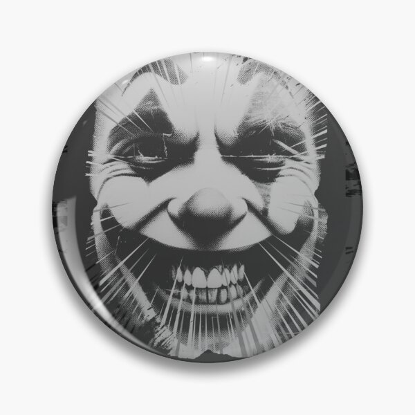Item preview, Scarry Vintage Circus Clown Charm: A Nostalgic Vision   designed and sold by GEM STYLE.