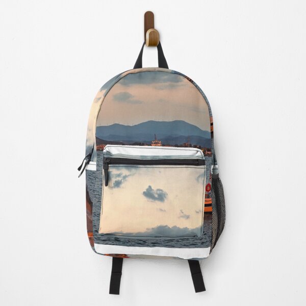 Item preview, Sunset sky over Nafplio, Peloponnese, Greece designed and sold by goceris.