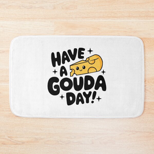Item preview, Have a Gouda Day! Cute Cheese Pun designed and sold by PMCreative.
