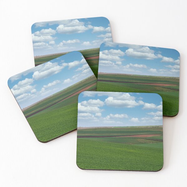 Item preview, Plowed and green wheat fields,Moravia landscape,Chech Republic designed and sold by goceris.