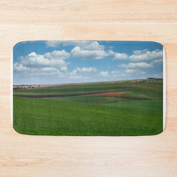 Item preview, Plowed and green wheat fields,Moravia landscape,Chech Republic designed and sold by goceris.