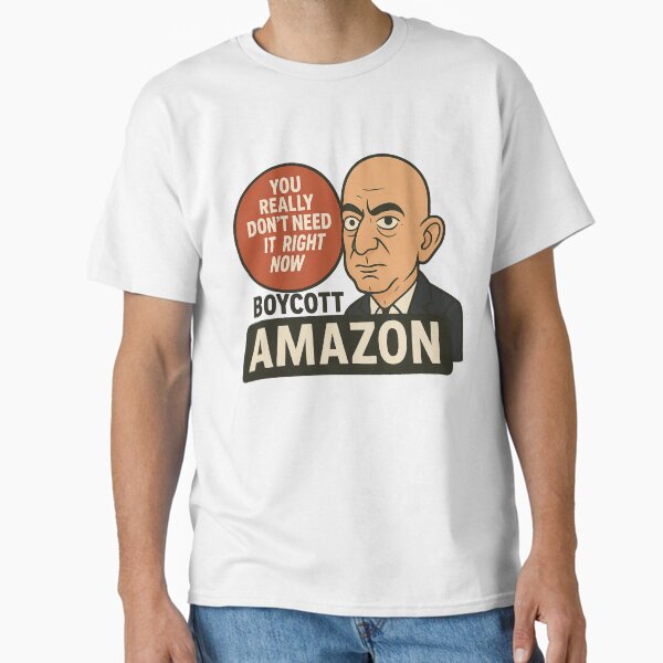 Item preview, Bezos Boycott Amazon  designed and sold by KatNics.