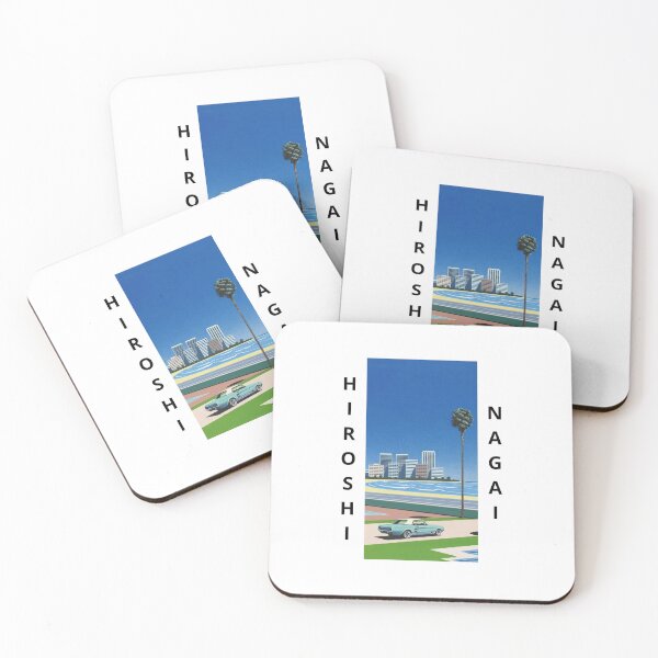 Item preview, Hiroshi Nagai Muscle Car at Miami Palm Beach Blue designed and sold by OVERSAI.