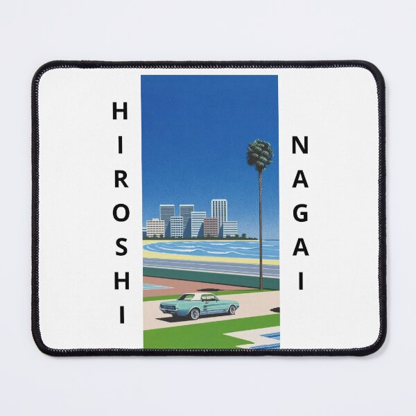 Item preview, Hiroshi Nagai Muscle Car at Miami Palm Beach Blue designed and sold by OVERSAI.