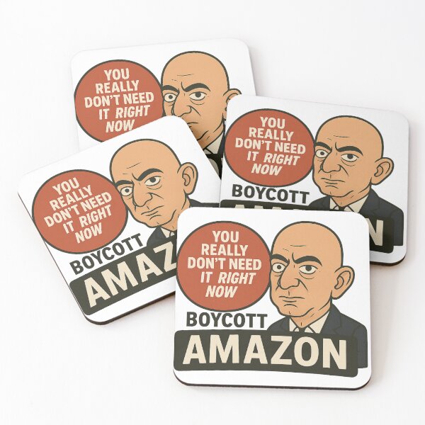Item preview, Bezos Boycott Amazon  designed and sold by KatNics.