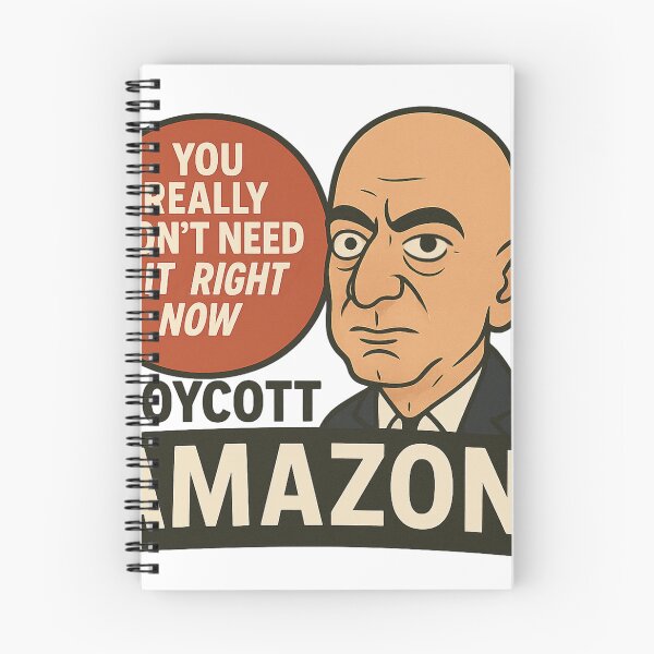 Item preview, Bezos Boycott Amazon  designed and sold by KatNics.