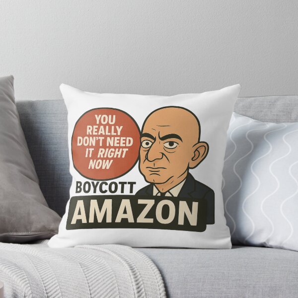 Item preview, Bezos Boycott Amazon  designed and sold by KatNics.