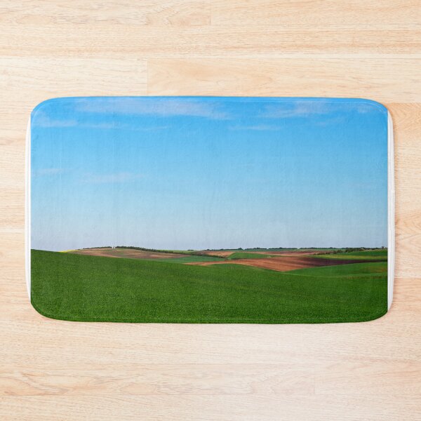 Item preview, Plowed and green wheat fields landscape,Moravia,Chech Republic designed and sold by goceris.