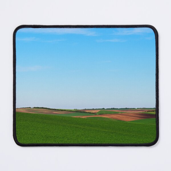 Item preview, Plowed and green wheat fields landscape,Moravia,Chech Republic designed and sold by goceris.