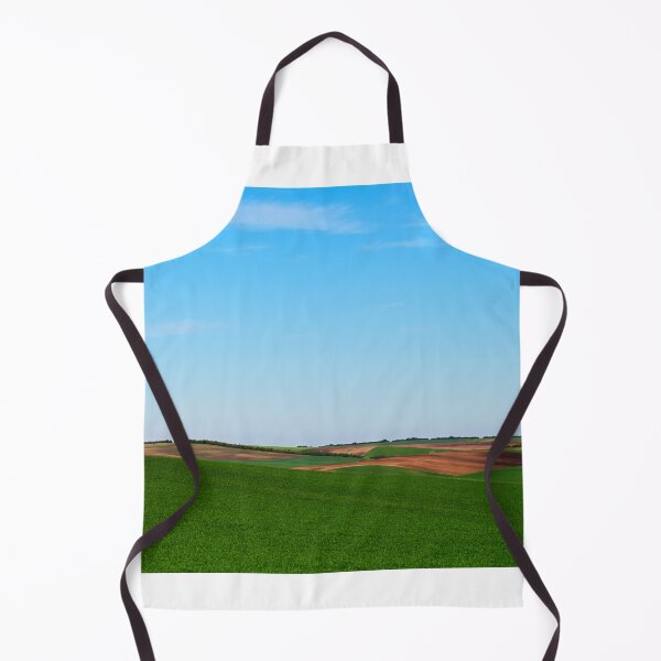 Item preview, Plowed and green wheat fields landscape,Moravia,Chech Republic designed and sold by goceris.