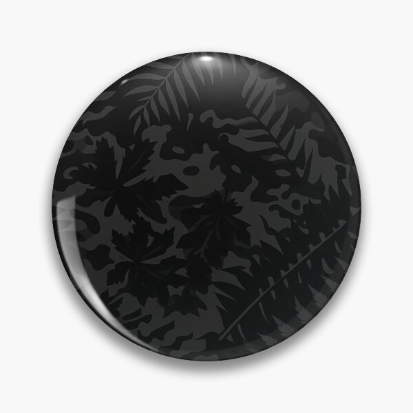 Item preview, Dark Urban Jungle Camo - Noir Tropical Leaf Pattern for Gothic Streetwear designed and sold by JohnnyVillas.