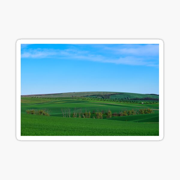 Item preview, Green wheat fields,vineyards and orchards landscape,Moravia,Chech Republic designed and sold by goceris.