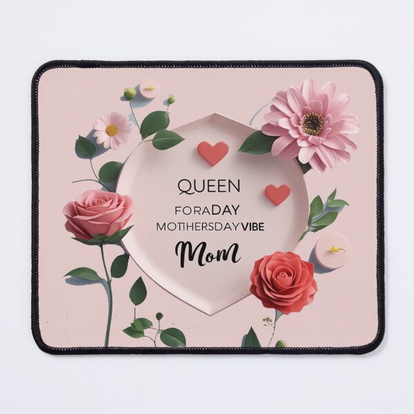 Item preview, happy Mother's Day, celebration pink floral art designed and sold by Mudikeys.