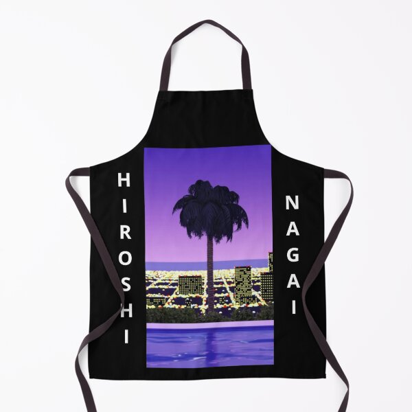 Item preview, Hiroshi Nagai Palm Reflecting in the Pool White Letters designed and sold by OVERSAI.