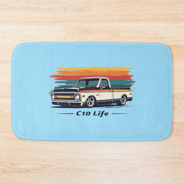 Item preview, C10 Life – Retro Chevy Truck Art designed and sold by TheArtOfCar.