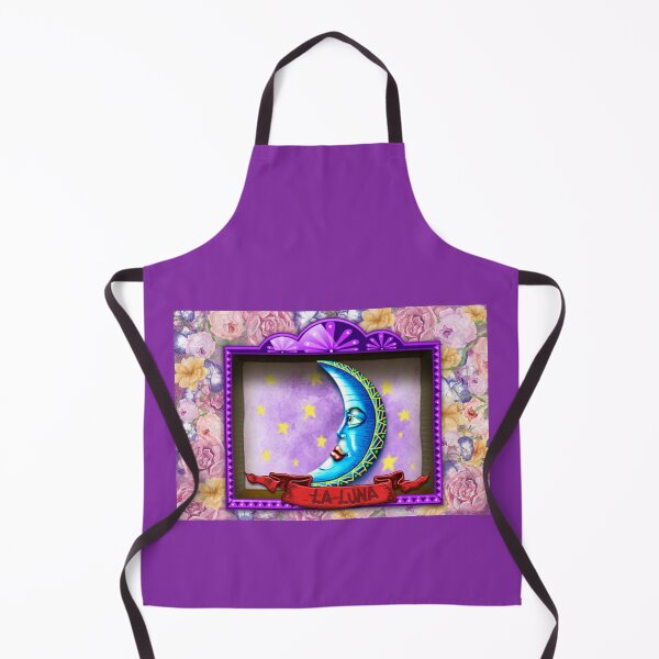 Item preview, La Luna – Lotería-Style Nicho Retablo Art Print designed and sold by bombpop13.