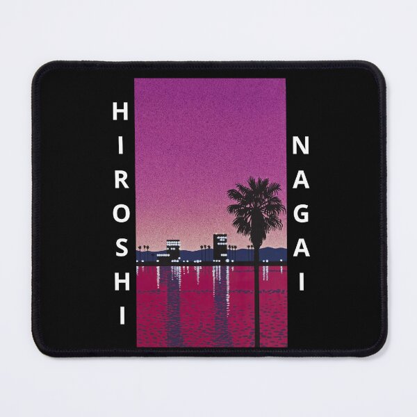 Item preview, Hiroshi Nagai Red City Bay White Letters designed and sold by OVERSAI.
