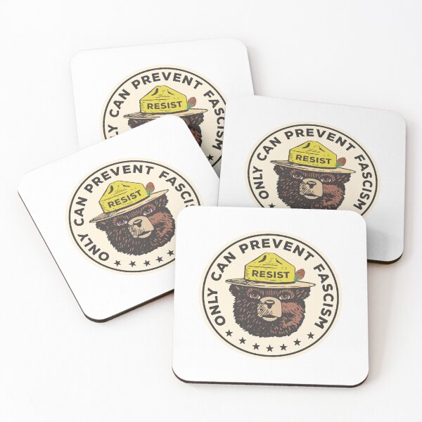 Item preview, Only You Can Prevent Fascism National Park Resist Bear designed and sold by MisterrAB.
