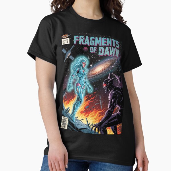 Artikel-Vorschau von Fragmente der Morgenröte: Kosmischer Konflikt, Comic-Cover, designt und verkauft von JonelleTshirts.