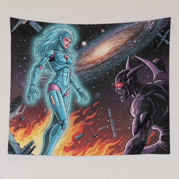 Artikelvorschau, Fragmente der Morgenröte: Kosmischer Konflikt, Comic-Cover entworfen und verkauft von JonelleTshirts.