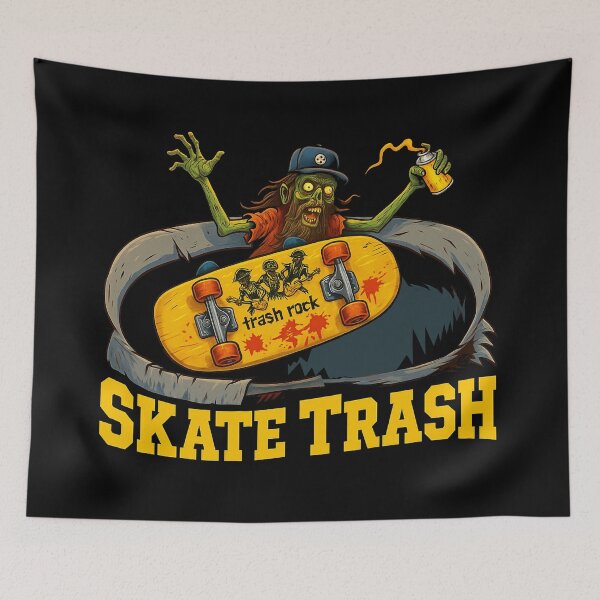 Item preview, SKATE TRASH.01 designed and sold by TATTOO-DESIGN.