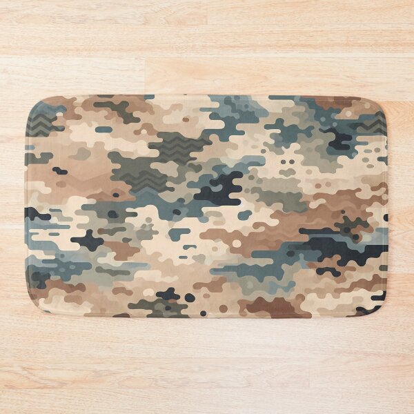 Item preview, Tactical Digital Camo - Neutral Abstract Pattern for Military & Outdoor Gear designed and sold by JohnnyVillas.