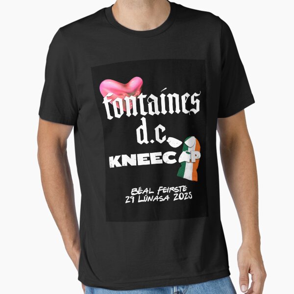 ニーキャップ Tシャツ KNEECAP 公式 Fontaines D.C. ニーキャップ Tシャツ KNEECAP 公式 Fontaines D.C. Fontaines D.C.'s