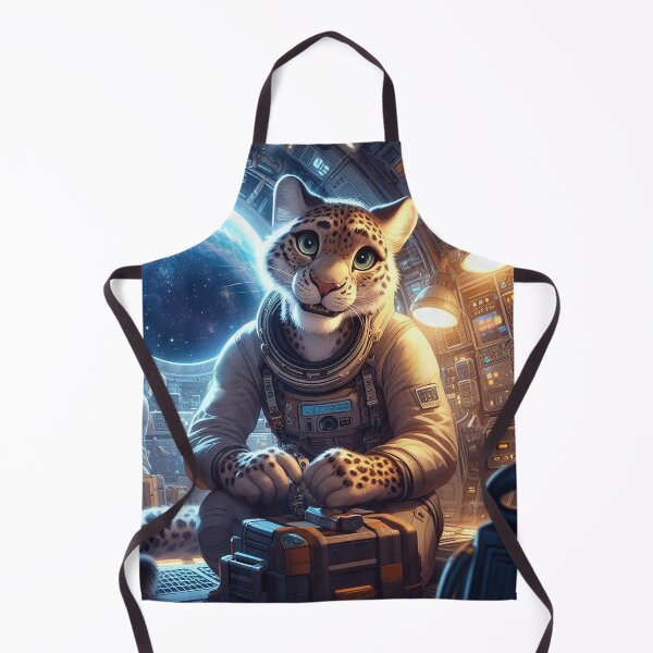 Item preview, Leopard Space Astronaut designed and sold by nikkolaus.