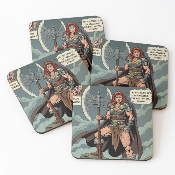 Item preview, Storm Warrior Untamed Fury, comic cover designed and sold by JonelleTshirts.