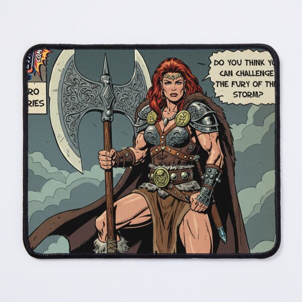 Item preview, Storm Warrior Untamed Fury, comic cover designed and sold by JonelleTshirts.