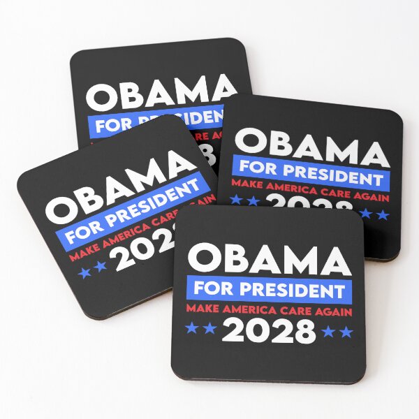 Item preview, Obama For President 2028 Make America Care Again designed and sold by Cat Lady Designs.