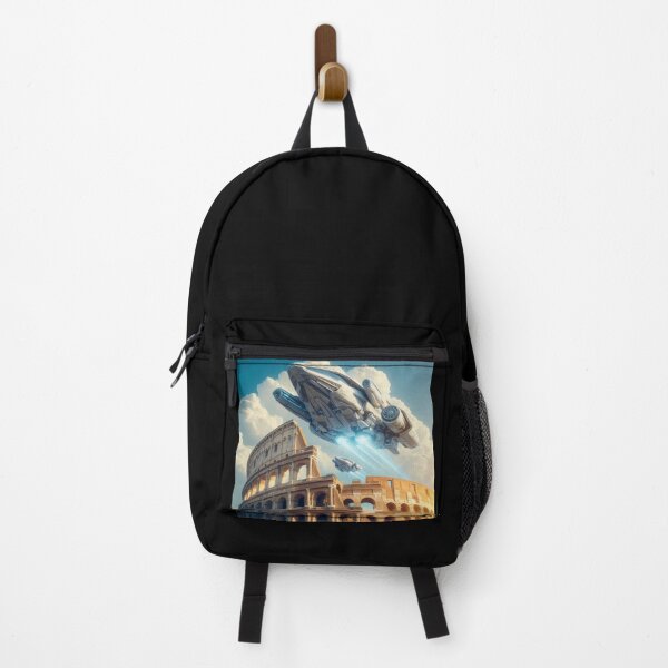 Item preview, Spaceships passing over the Colosseum designed and sold by Dogandesighn.