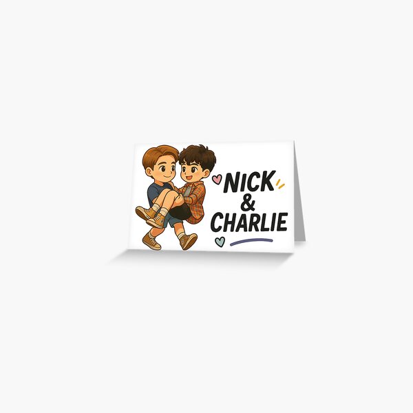 Item preview, Nick & Charlie - Heartstopper designed and sold by alinevoight.