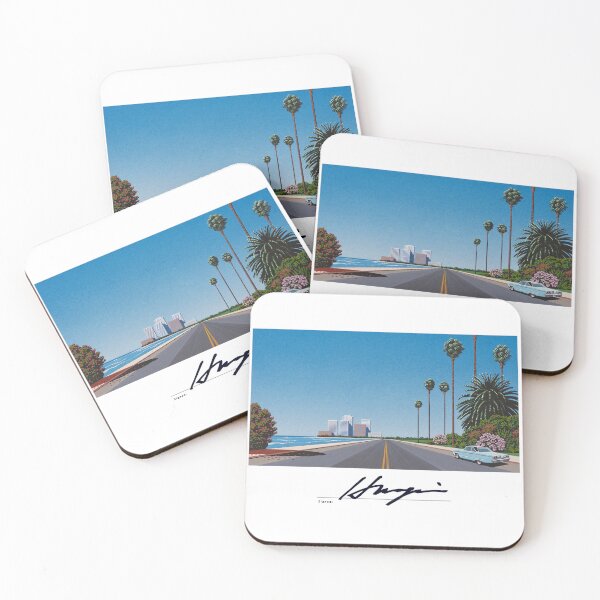 Item preview, Hiroshi Nagai Miami Beach Street with Signature designed and sold by OVERSAI.