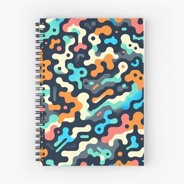 Item preview, Retro Y2K Blob Pattern - Maximalist Abstract Design for Bold Streetwear & Decor designed and sold by JohnnyVillas.