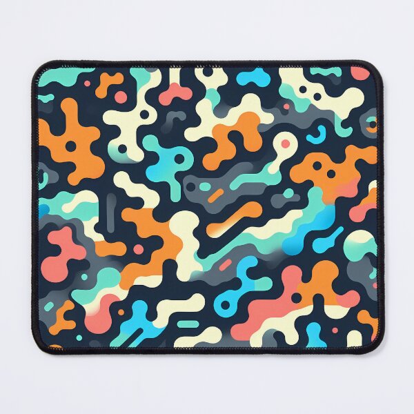 Item preview, Retro Y2K Blob Pattern - Maximalist Abstract Design for Bold Streetwear & Decor designed and sold by JohnnyVillas.