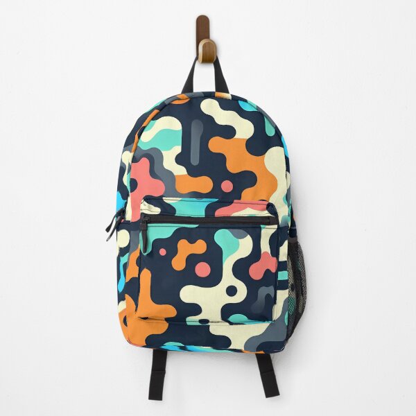 Item preview, Retro Y2K Blob Pattern - Maximalist Abstract Design for Bold Streetwear & Decor designed and sold by JohnnyVillas.