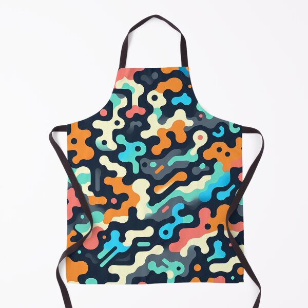 Item preview, Retro Y2K Blob Pattern - Maximalist Abstract Design for Bold Streetwear & Decor designed and sold by JohnnyVillas.