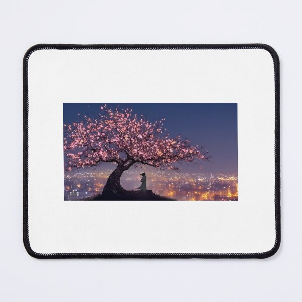 Item preview, Samurai Jack Under the Cherry Blossom Sky designed and sold by BytArtBros.