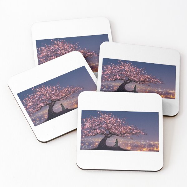 Item preview, Samurai Jack Under the Cherry Blossom Sky designed and sold by BytArtBros.