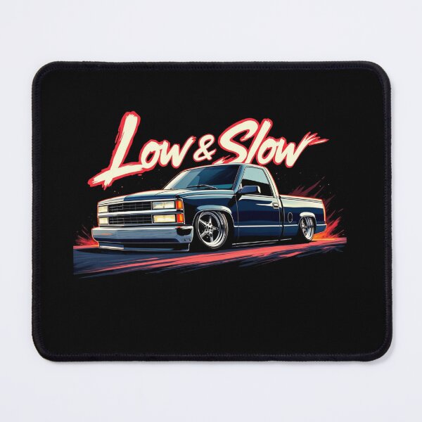 Item preview, Low & Slow – Slammed Chevy 1500 Art designed and sold by TheArtOfCar.