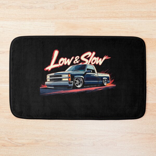Item preview, Low & Slow – Slammed Chevy 1500 Art designed and sold by TheArtOfCar.