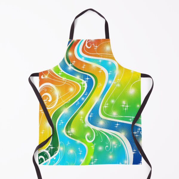 Item preview, Swirls Festive Bright Abstact Colors designed and sold by BluedarkArt.