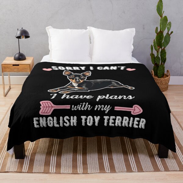 Item preview, Sorry I Can't, I Have Plans With My English Toy Terrier – Elegant & Loyal Small Dog Design designed and sold by GoodyPaws.