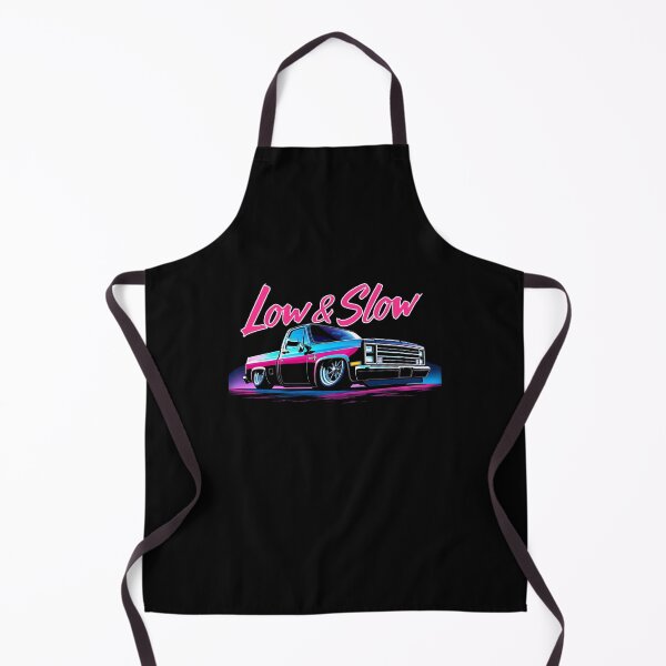 Item preview, Low & Slow – Neon Squarebody C10 Art designed and sold by TheArtOfCar.